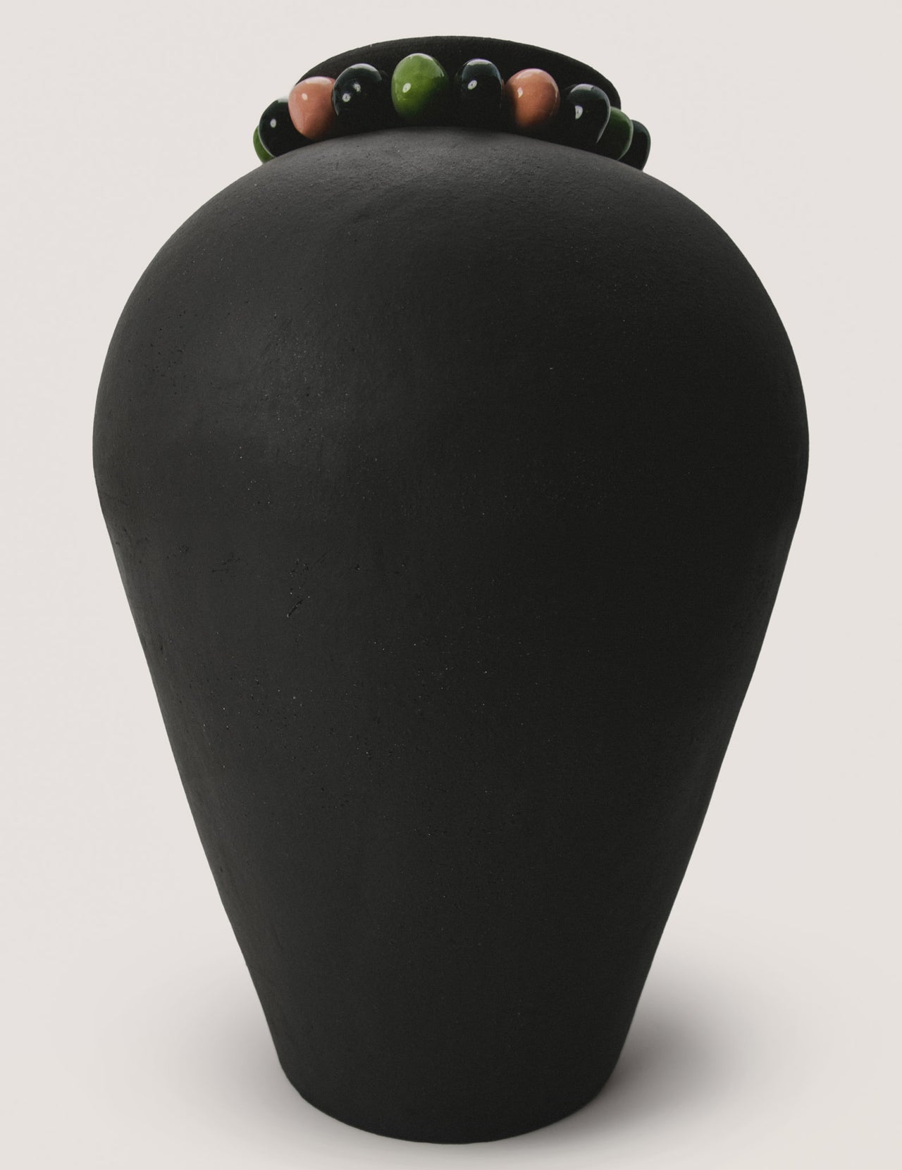 Campana Ceniza Beaded