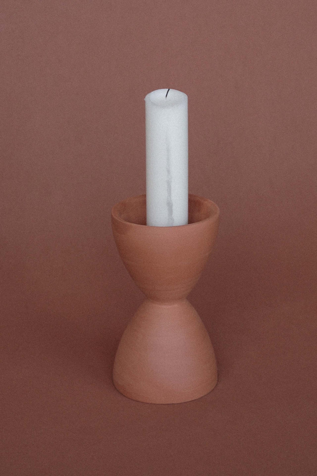 Eggtimer Candle Terracotta